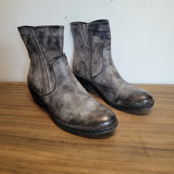 Taxi 9.5 grey/ black boots - Picture 1 of 10